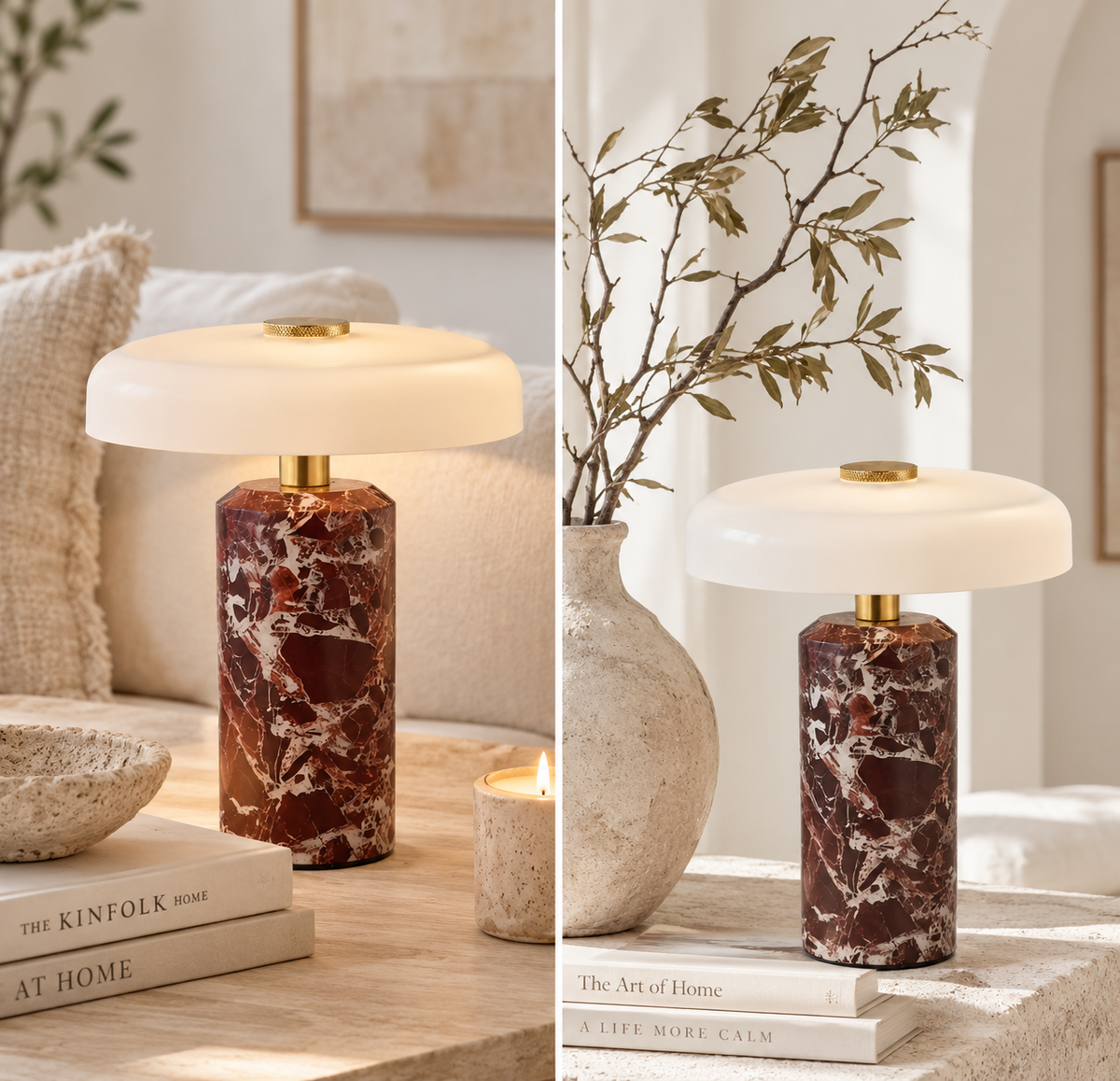 Marble Glow Bedside Lamp