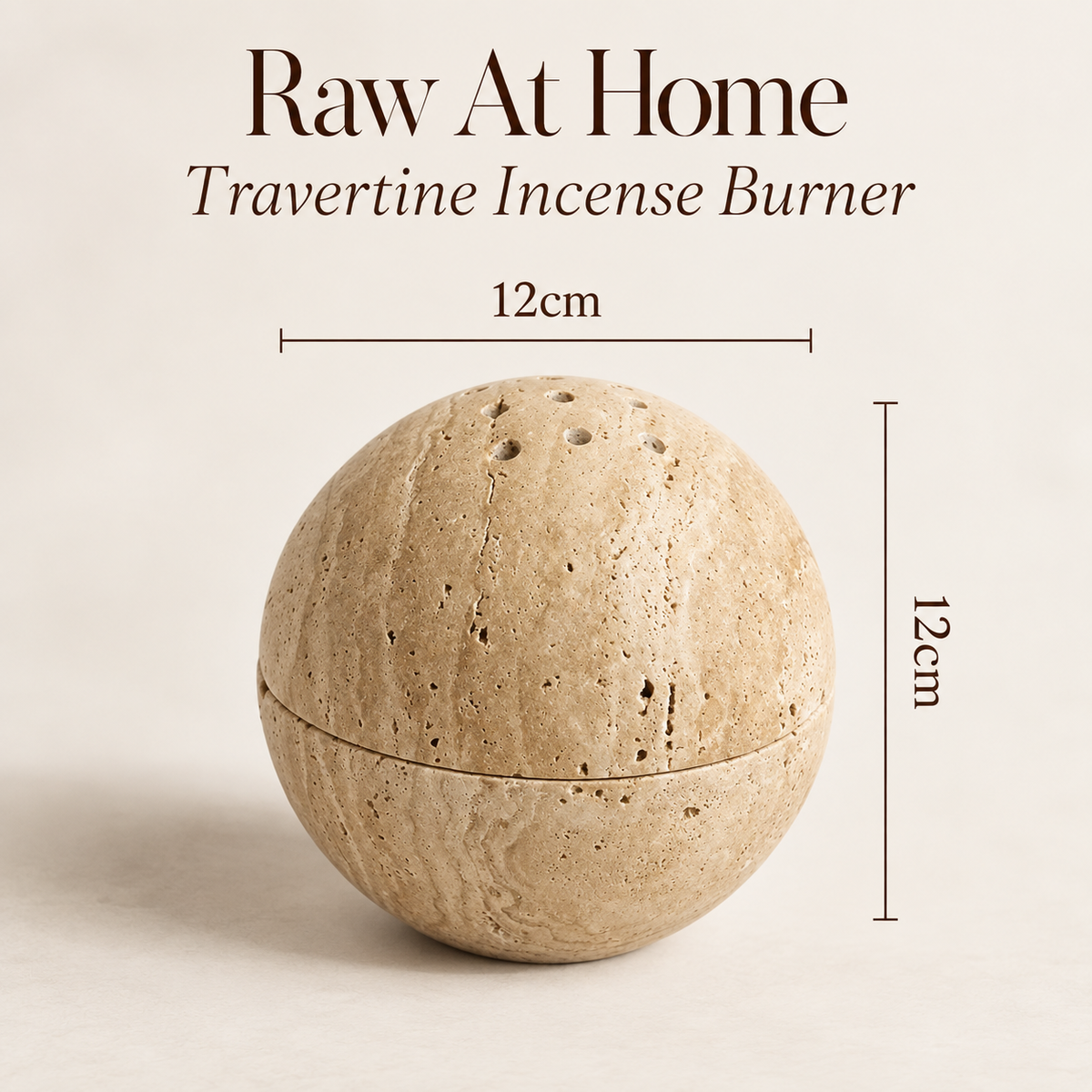 Marble Sphere Incense Burner