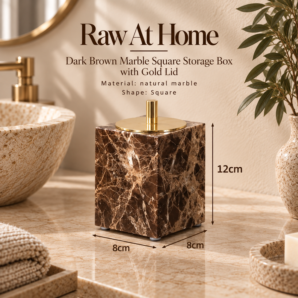 Emperador Marble Vanity Set