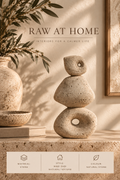 The Wabi Sabi Stone Ornament