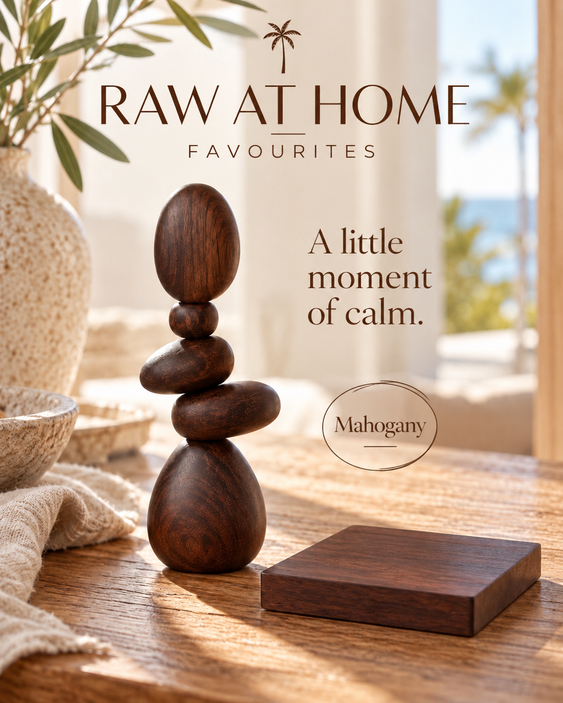 The Playful Balance | Wooden Sculptural Puzzle
