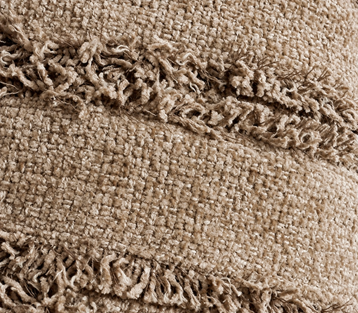 Moroccan Wabi Sabi Style Lumbar Cushion Heavy Textured