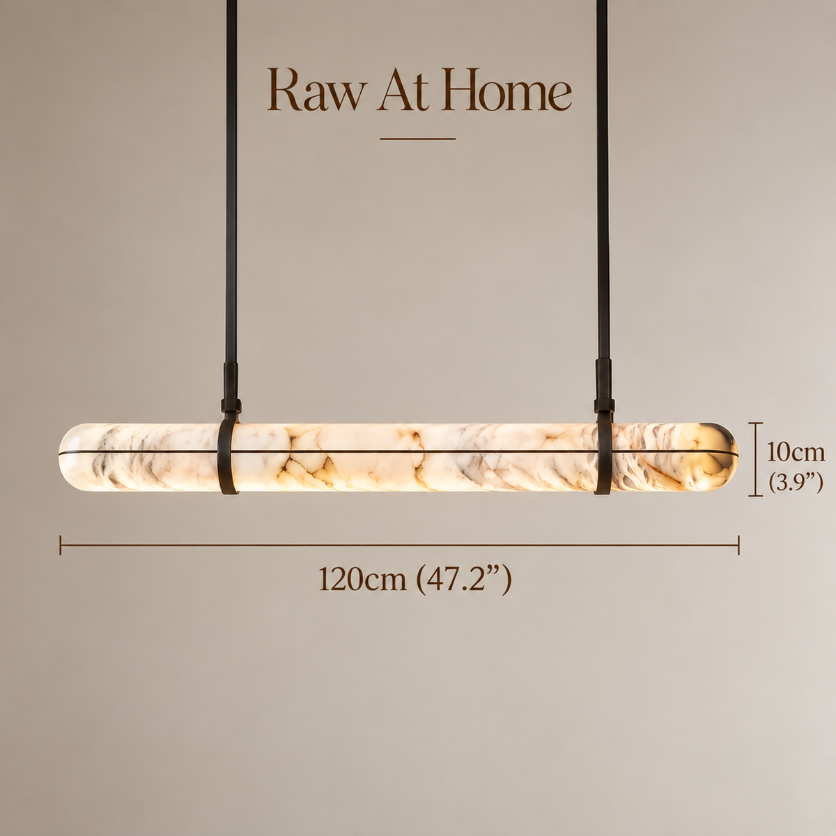 Linear Marble Pendant