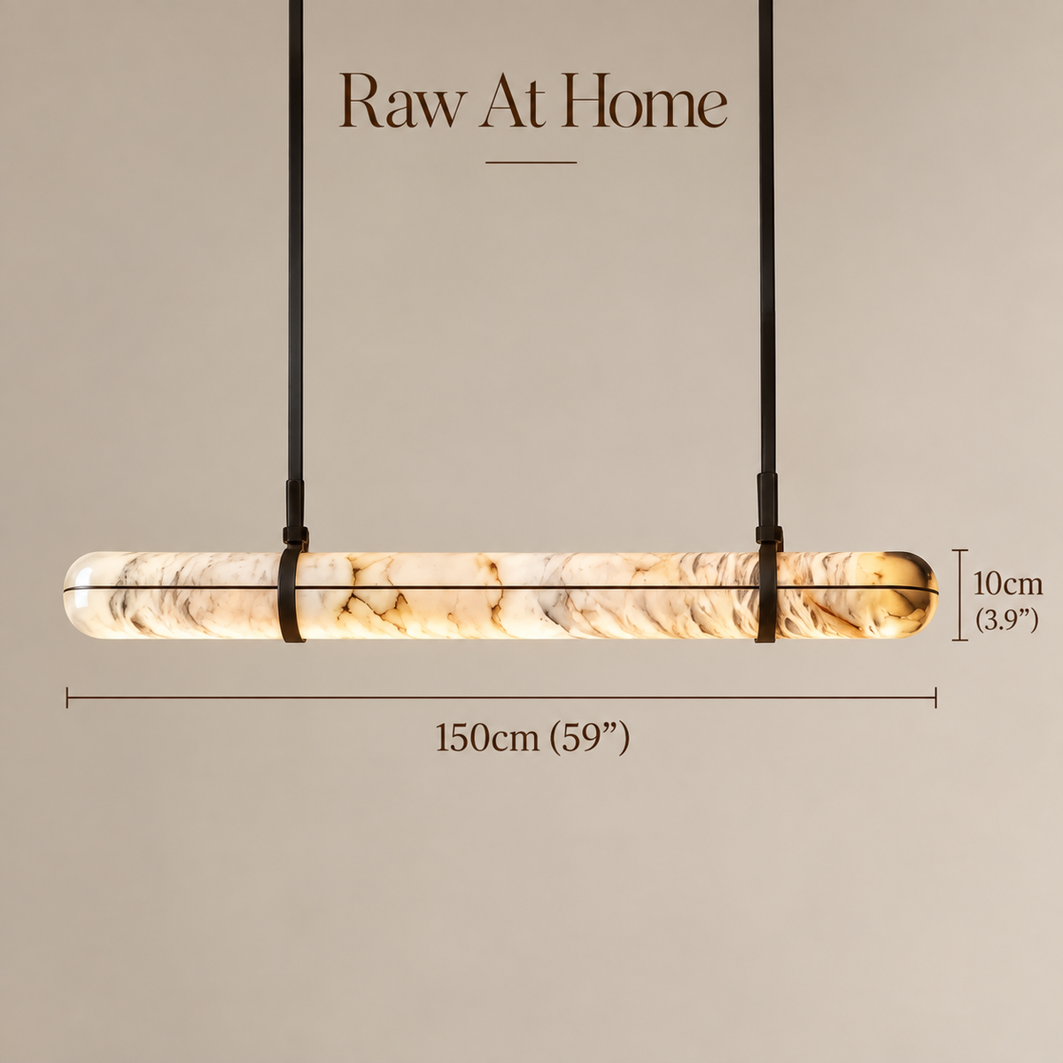 Linear Marble Pendant