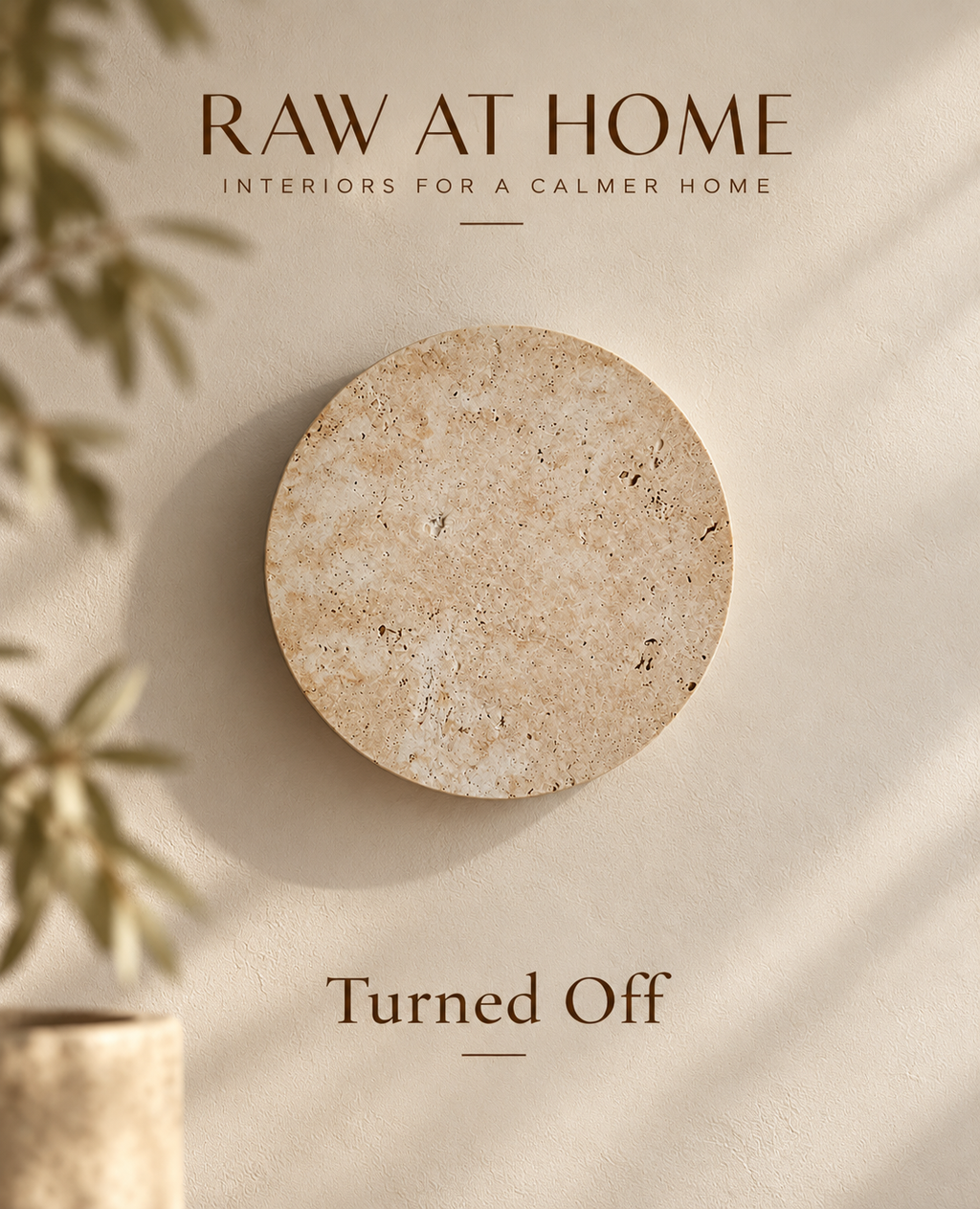 Golden Cave Stone Wall Light