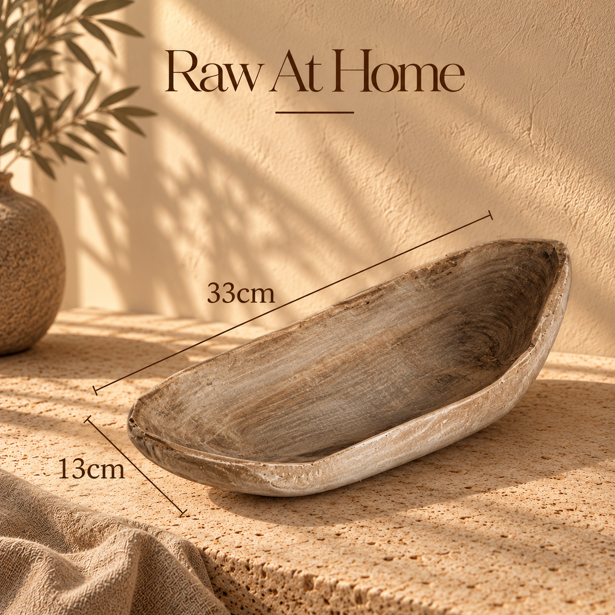 Rustic Timber Tray