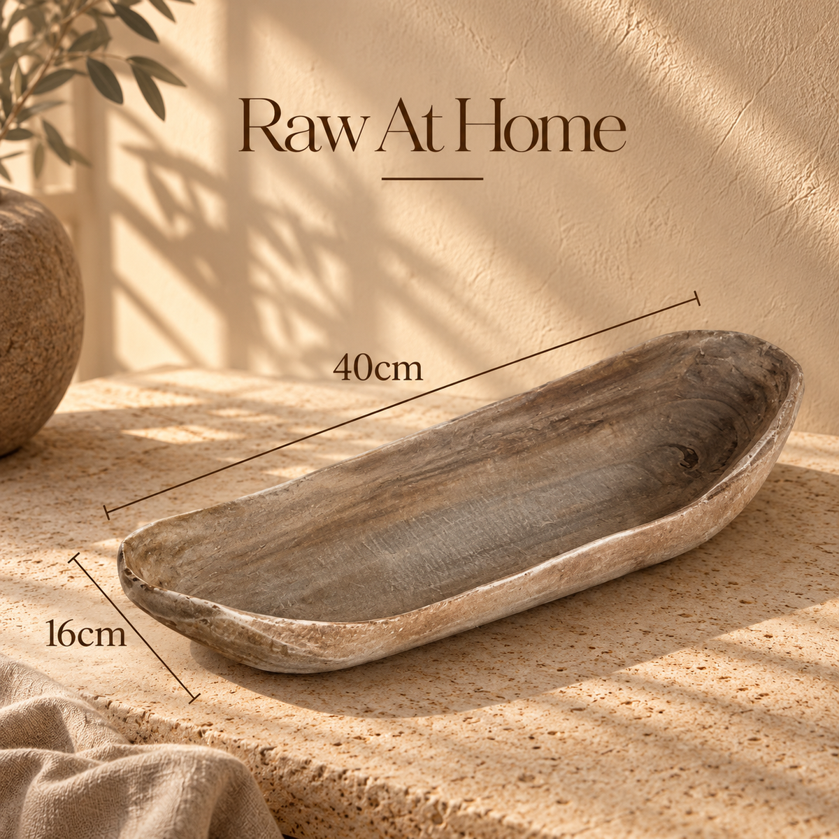 Rustic Timber Tray