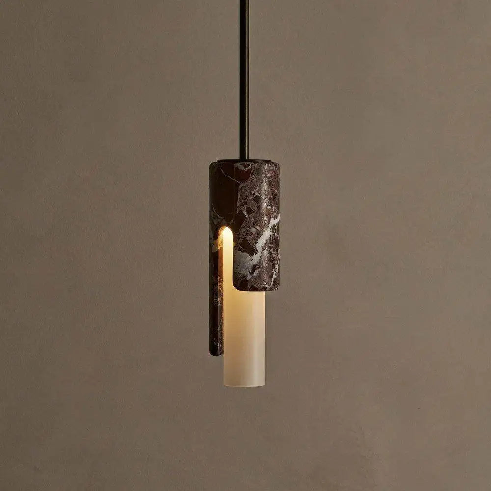 Natural Stone Pendant Light