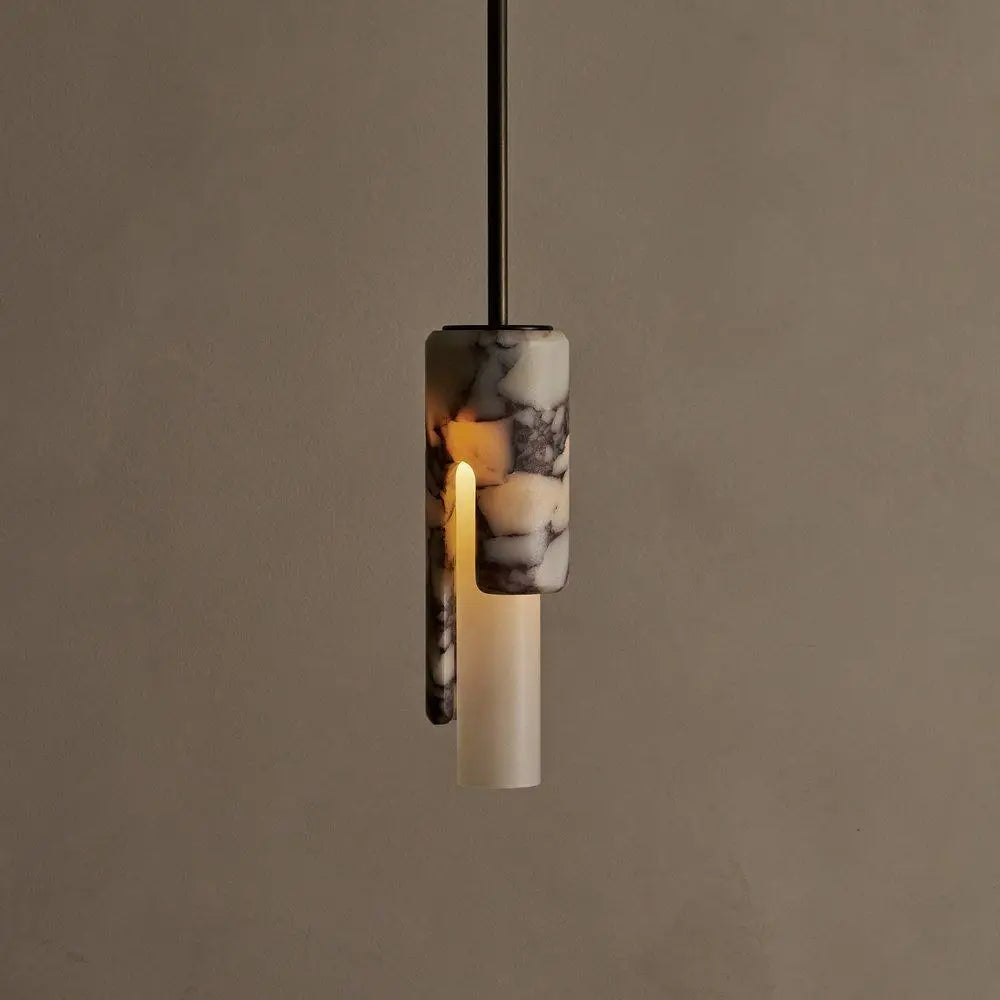 Natural Stone Pendant Light