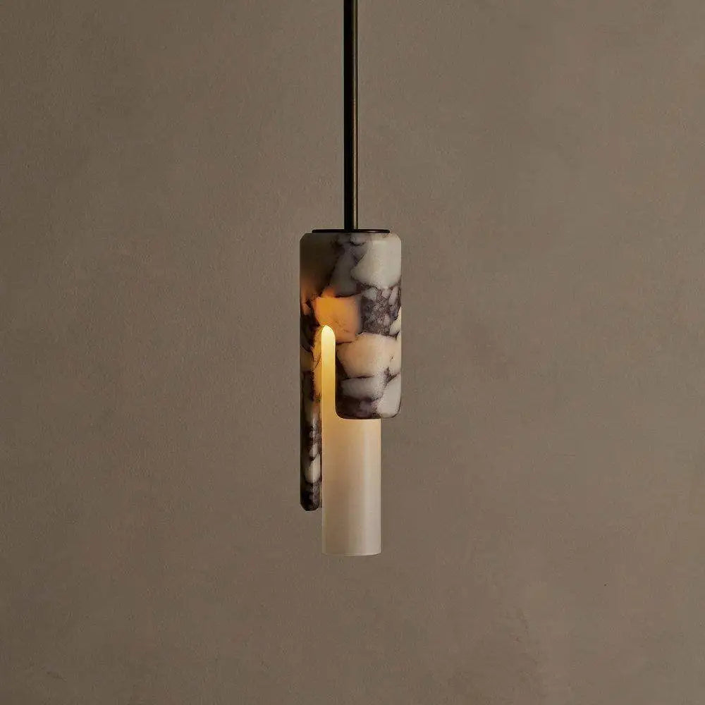 Natural Stone Pendant Light