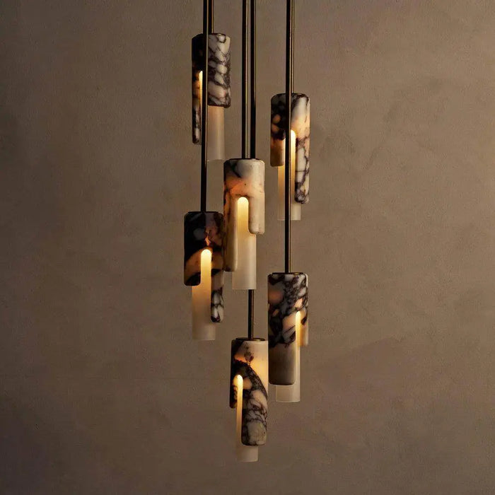 Natural Stone Pendant Light