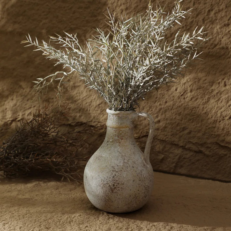 Earthy Clay Wabi-Sabi Vase