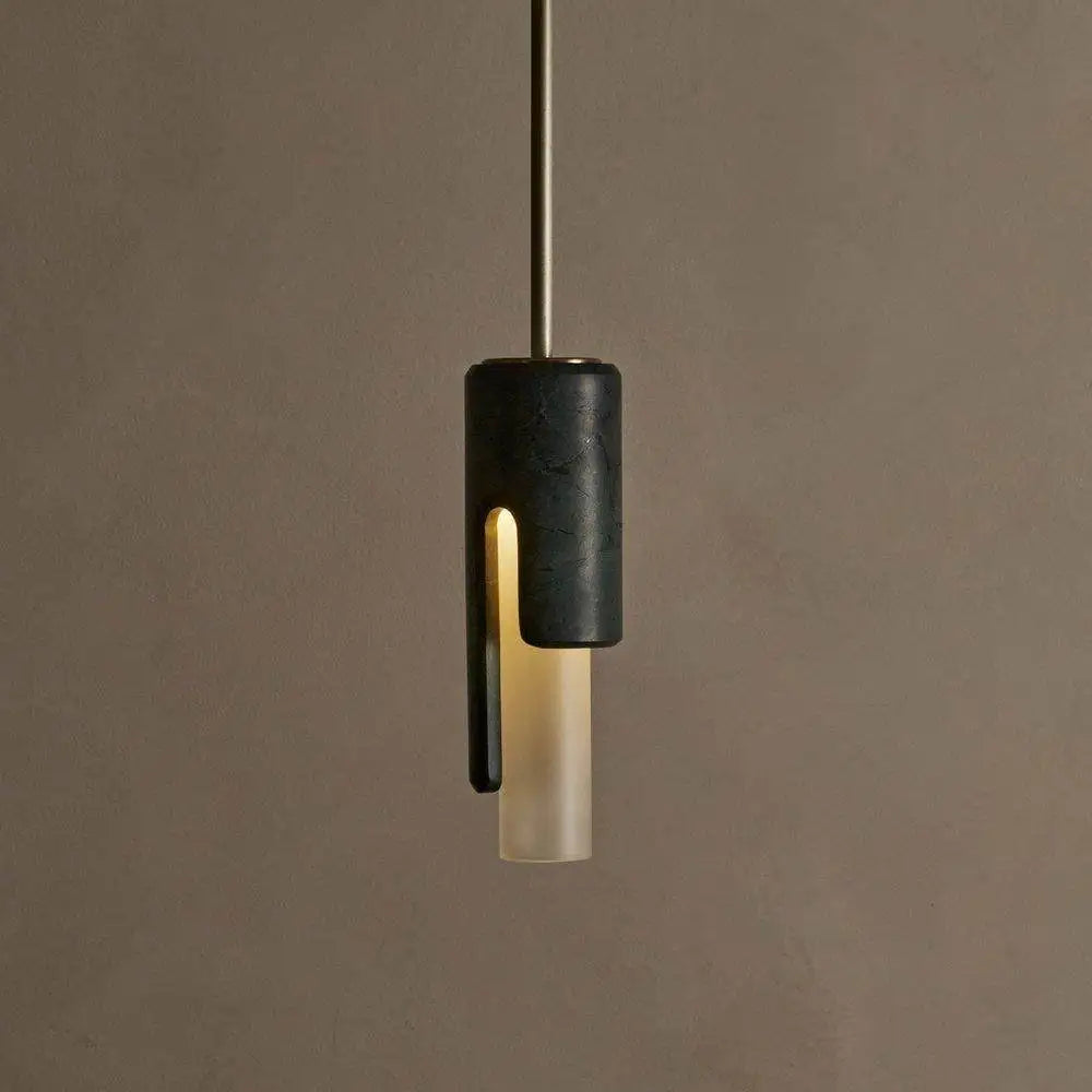 Natural Stone Pendant Light