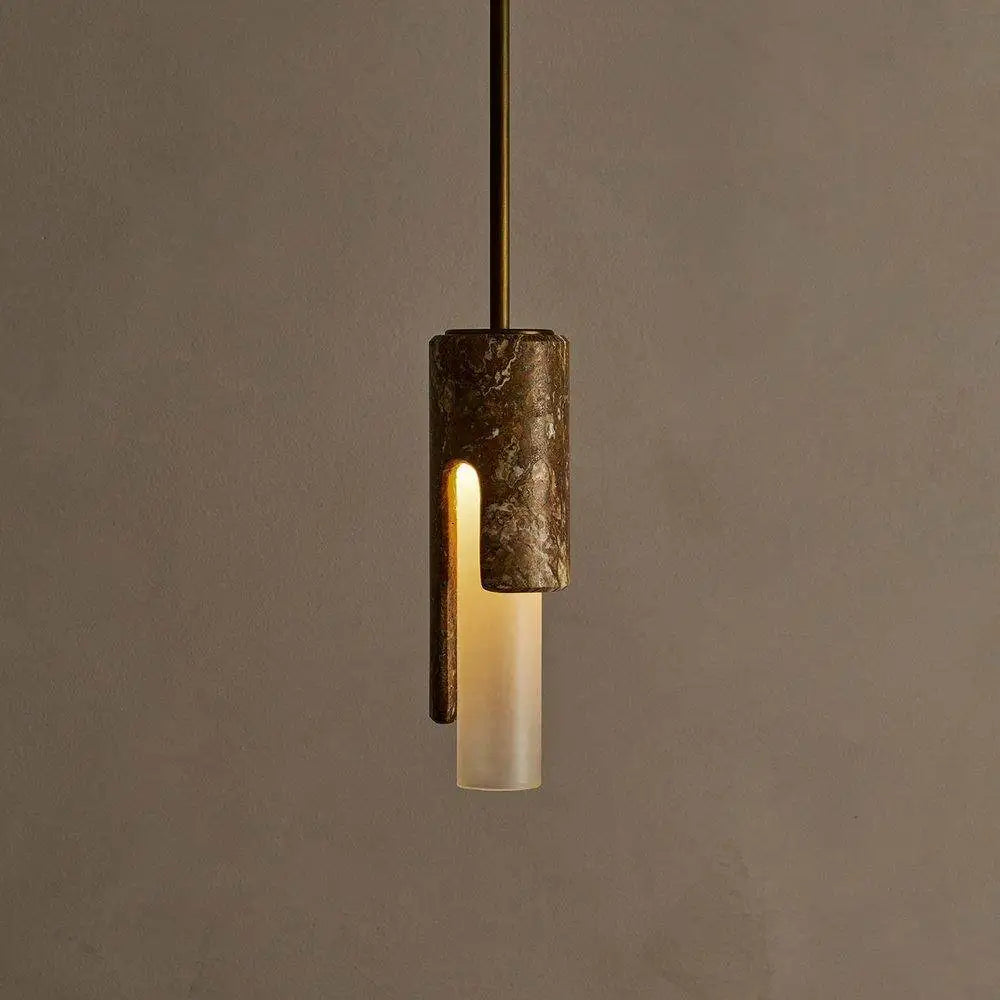 Natural Stone Pendant Light