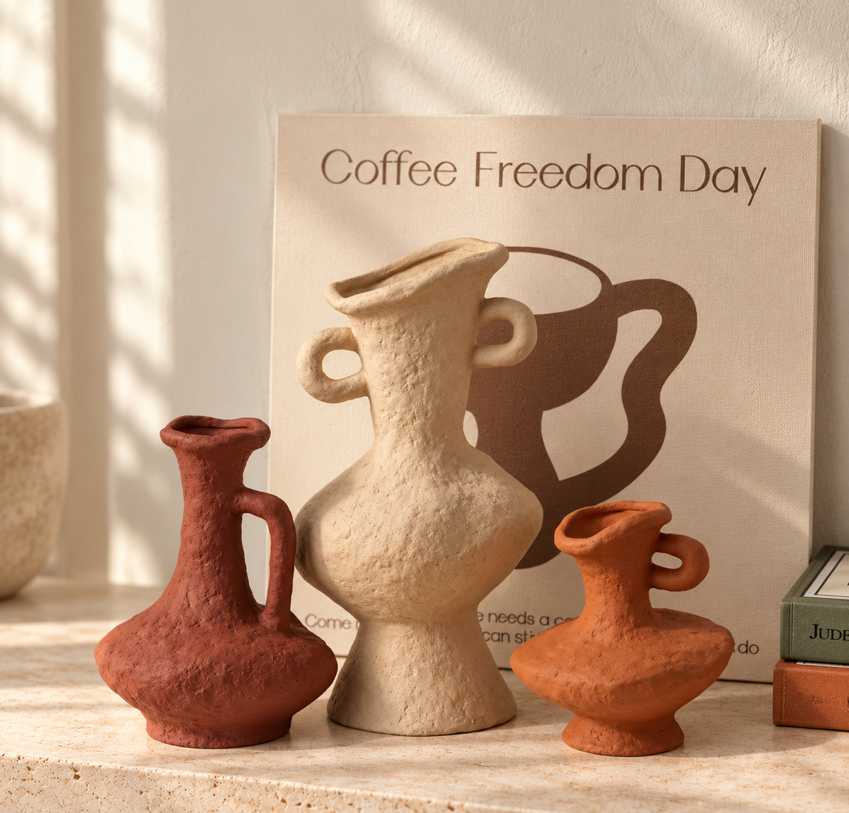 Sculptural Ceramic Vase