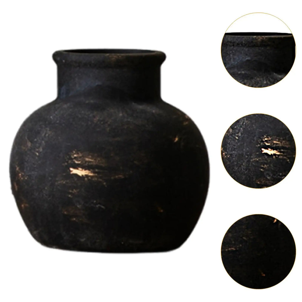 Rustic Wabi Sabi Ceramic Vase