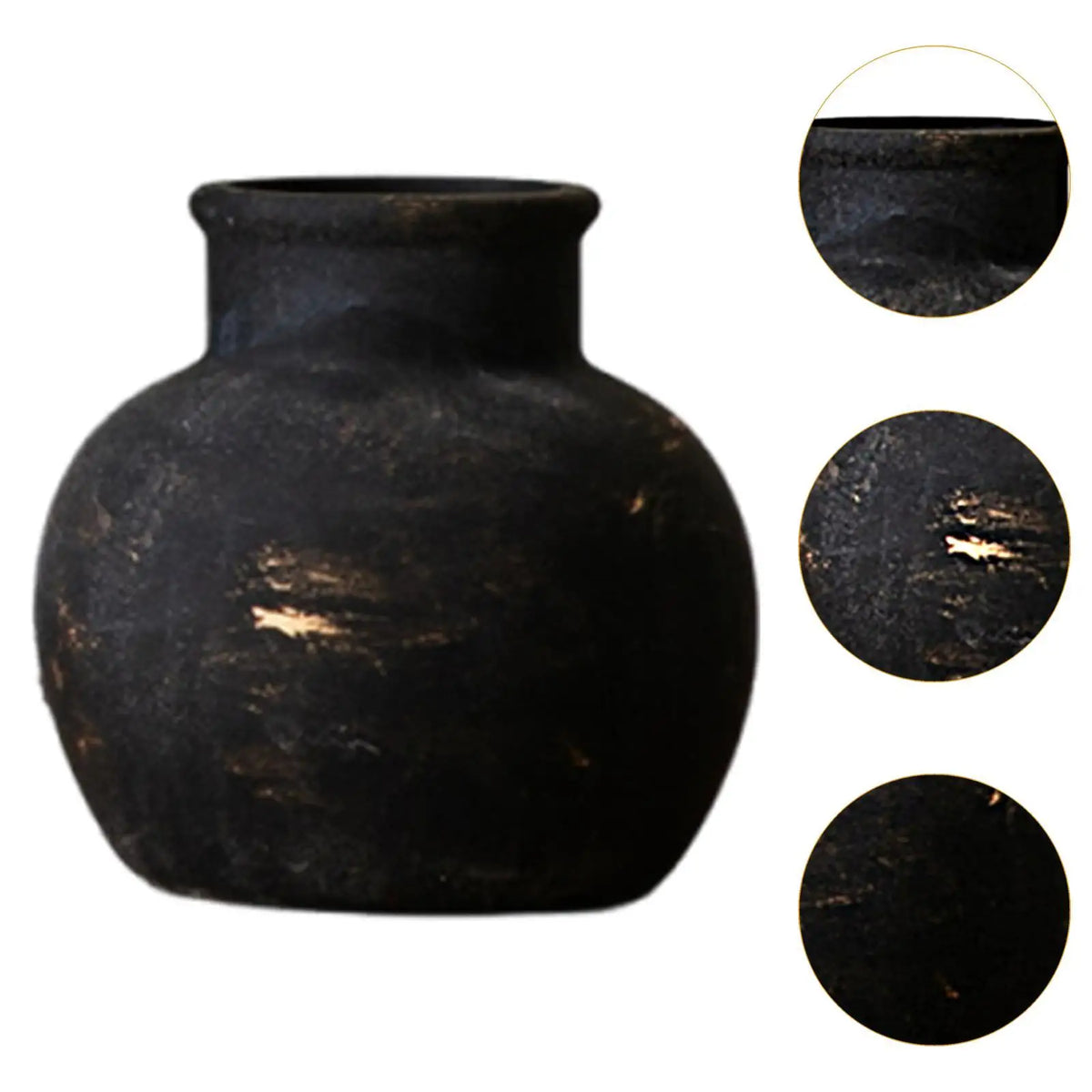 Rustic Wabi Sabi Ceramic Vase