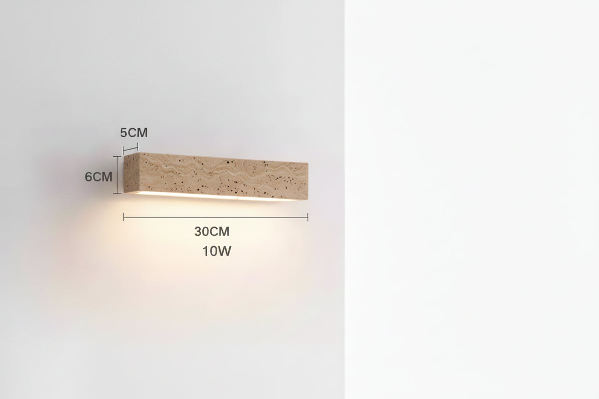 Wabi Sabi Stone Wall Light