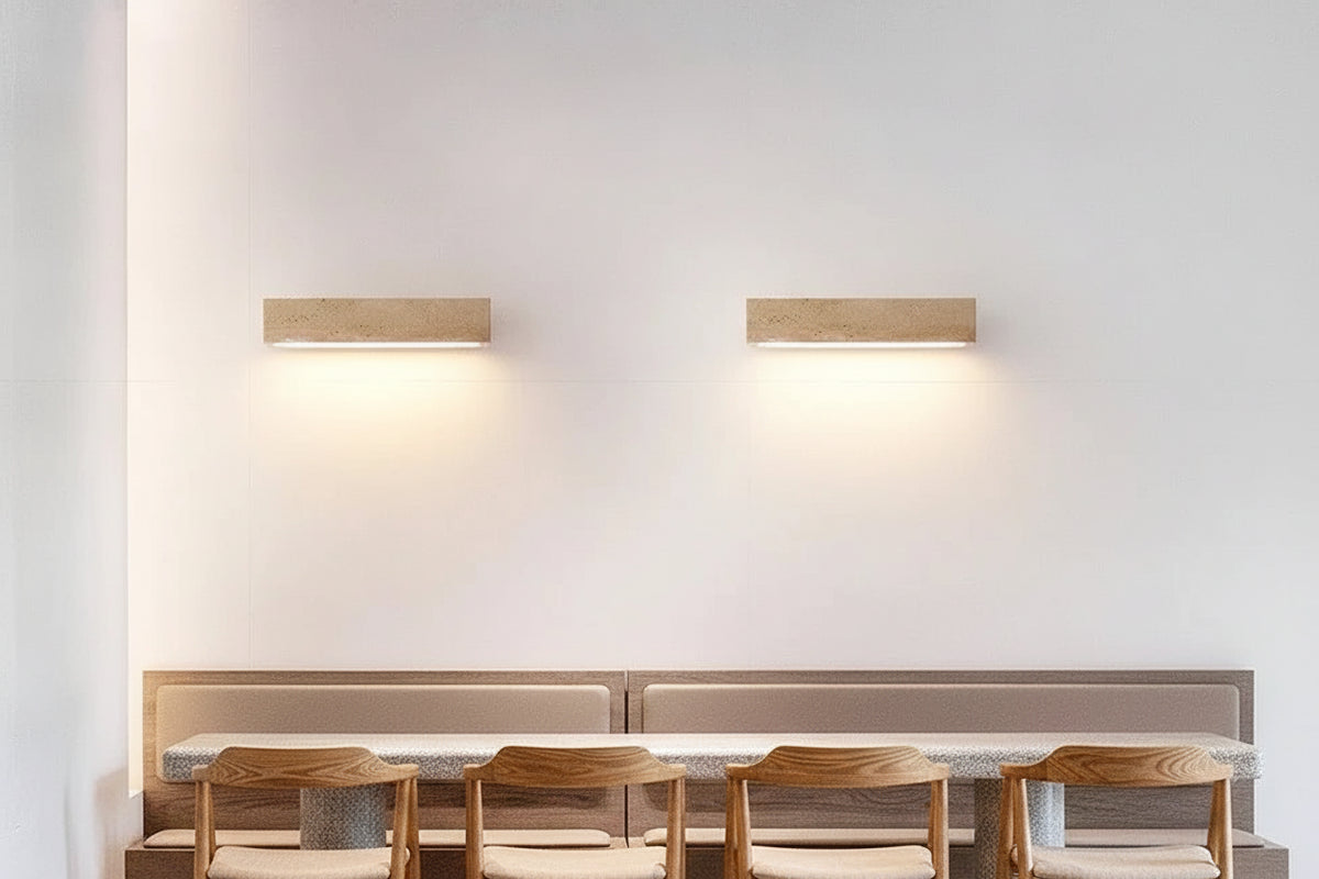 Wabi Sabi Stone Wall Light