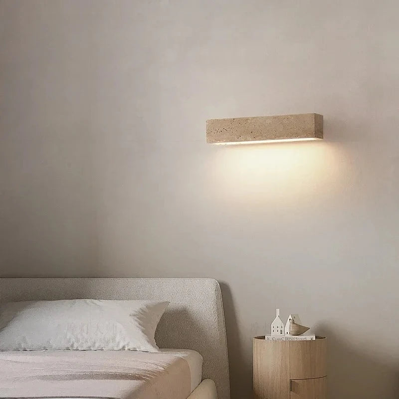 Wabi Sabi Stone Wall Light
