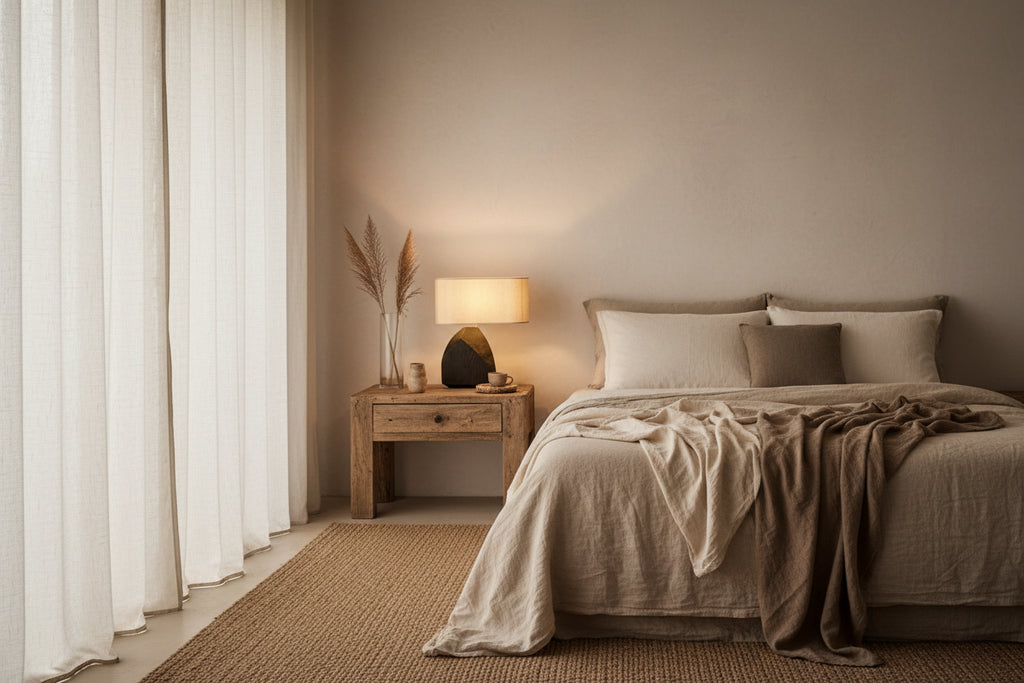 Wabi Sabi Wood Lamp